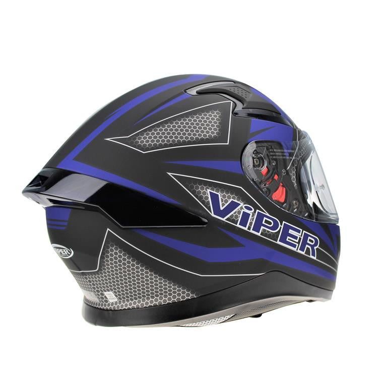 VIPER RSV95 SPIRIT MOTORCYCLE FULL FACE CRASH HELMET-Win Impex Moto