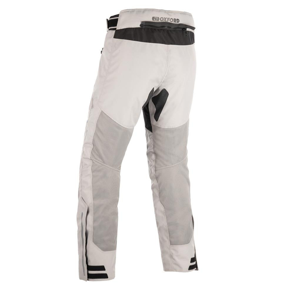 Oxford Arizona 1.0 MS Air Motorcycle Trouser Arctic Grey Regular Leg-Win Impex Moto