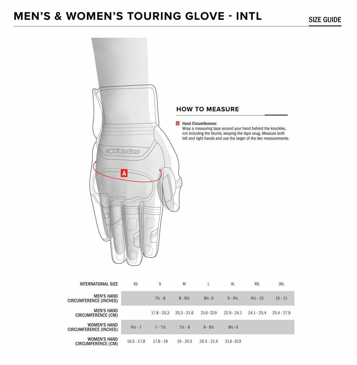 Alpinestars Reef Mens Summer Motorcycle Gloves-Win Impex Moto