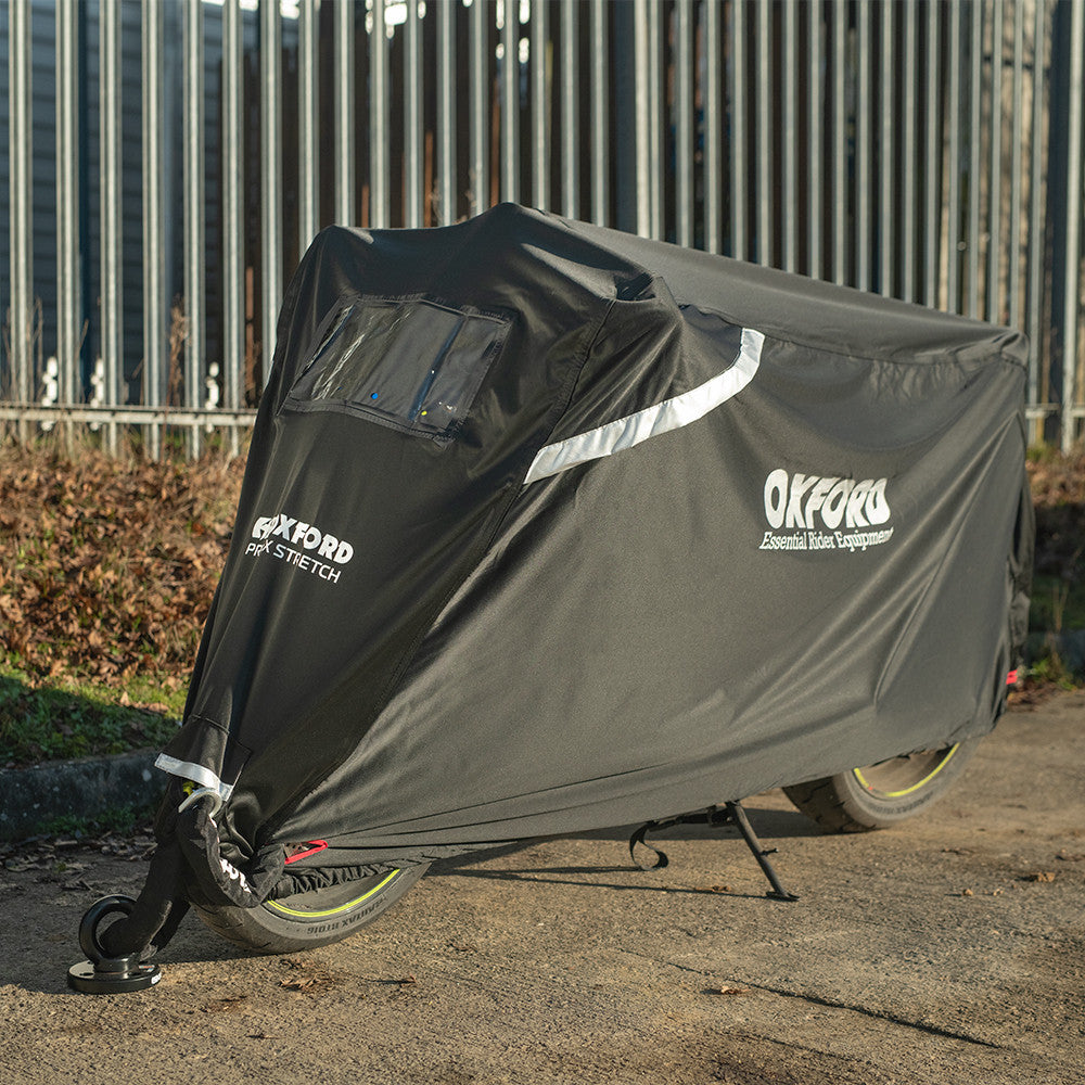 Oxford Stormex Dust/Sun/Rain Waterproof Motorbike Cover-Win Impex Moto
