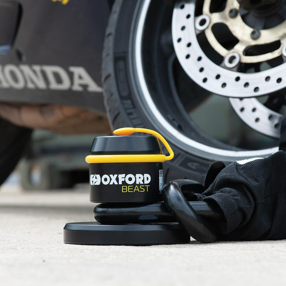 Oxford Motorcycle Beast Floor Lock Ground Anchors-Win Impex Moto