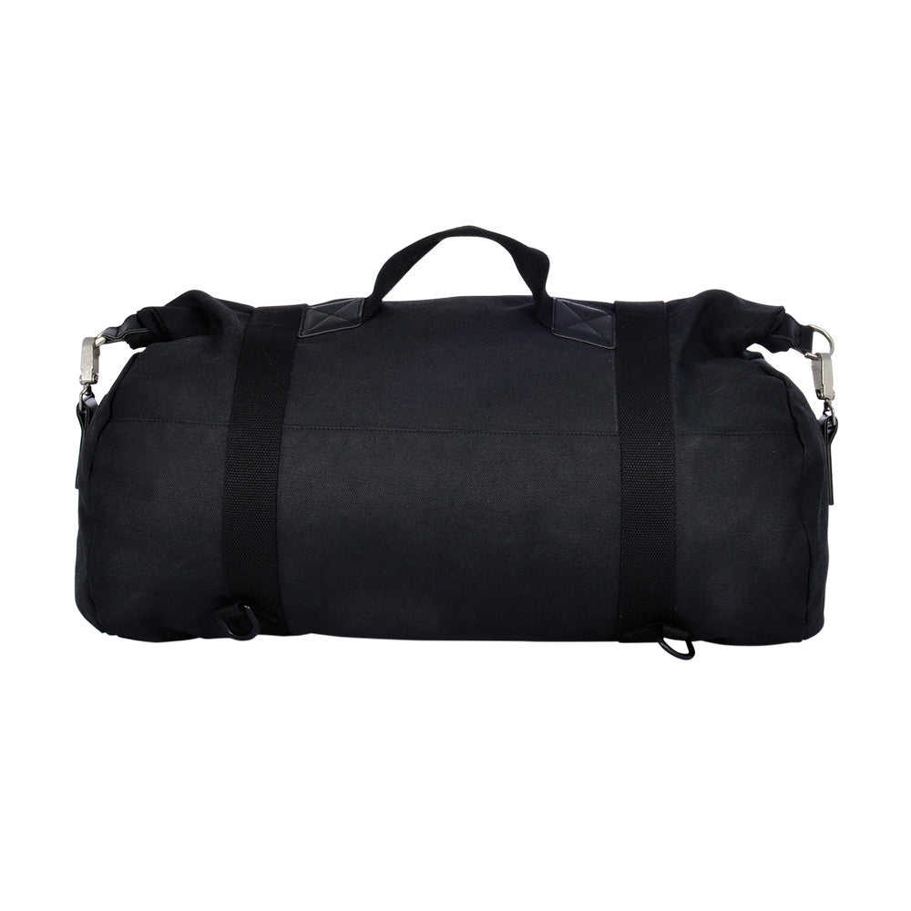 Oxford Heritage Motorcycle Roll Bag Panniers Luggage Black 30L-Win Impex Moto
