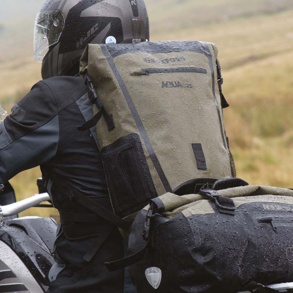 Oxford Aqua B-25 Hydro Backpack Motorbike Luggage 25 L-Win Impex Moto