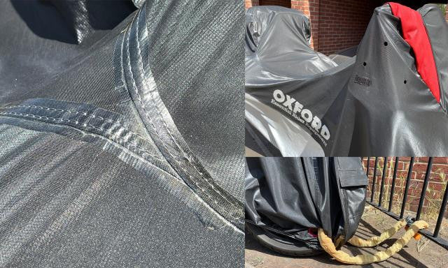 Oxford Rainex Outdoor Rain and Dust Motorbike Cover-Win Impex Moto