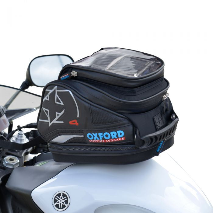 Oxford Q4R Quick Release Sports Motorbike Tank Bag-Win Impex Moto