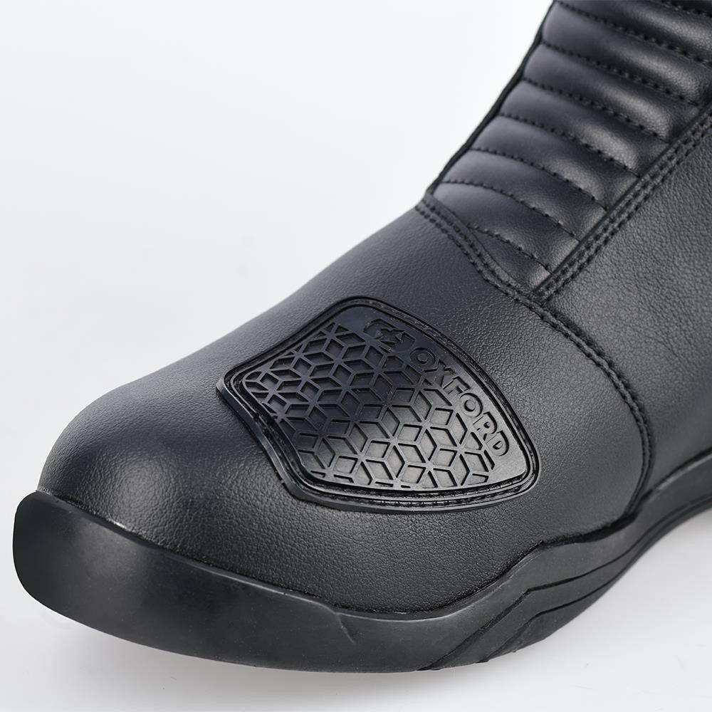 Oxford Warrior 2.0 MS Motorbike Boots Black-Win Impex Moto