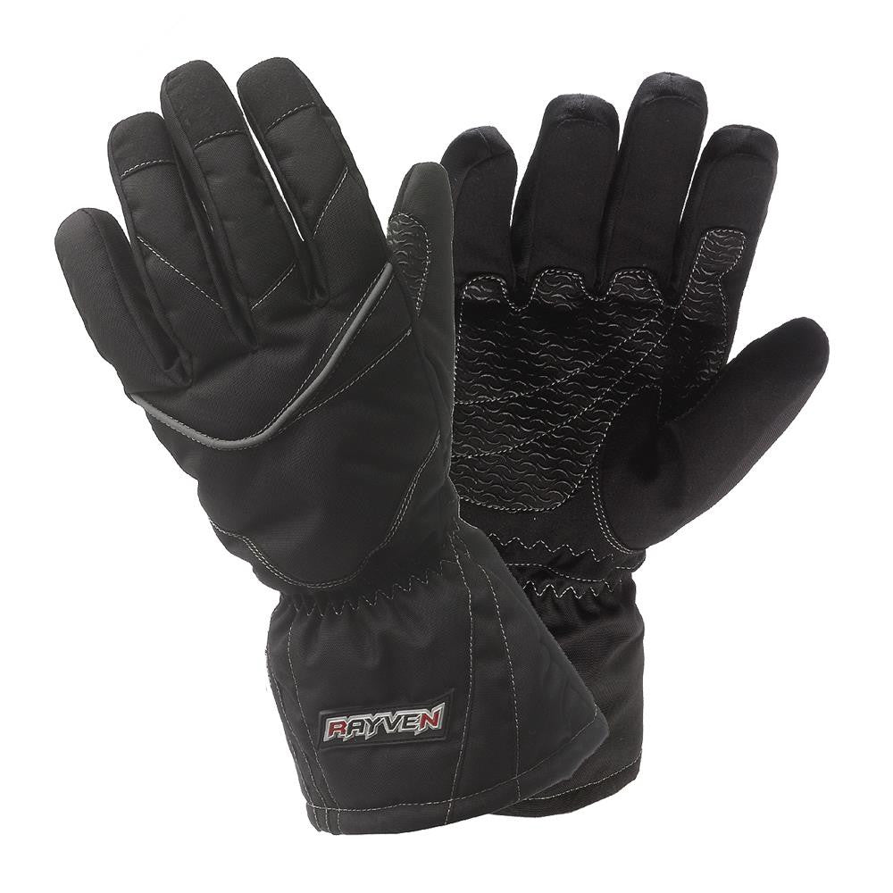 Rayven Alpha Waterproof Motorcycle Motorbike Winter Gloves-Win Impex Moto