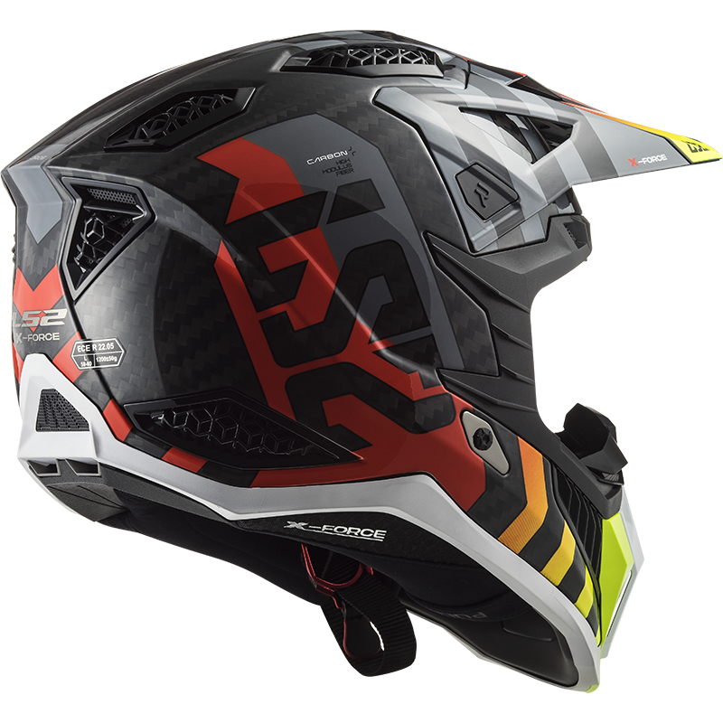 LS2 MX703 X FORCE CRASH MOTORCROSS HELMET ECE22.06-Win Impex Moto