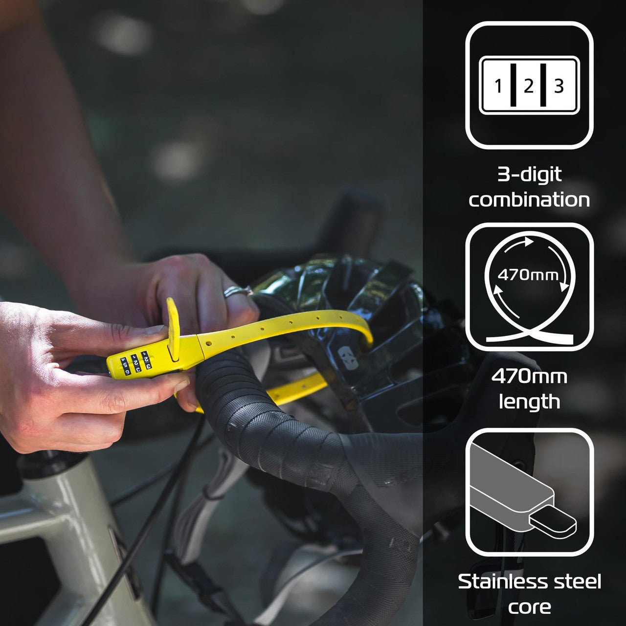 Oxford Combi Zip Lock Yellow-Win Impex Moto