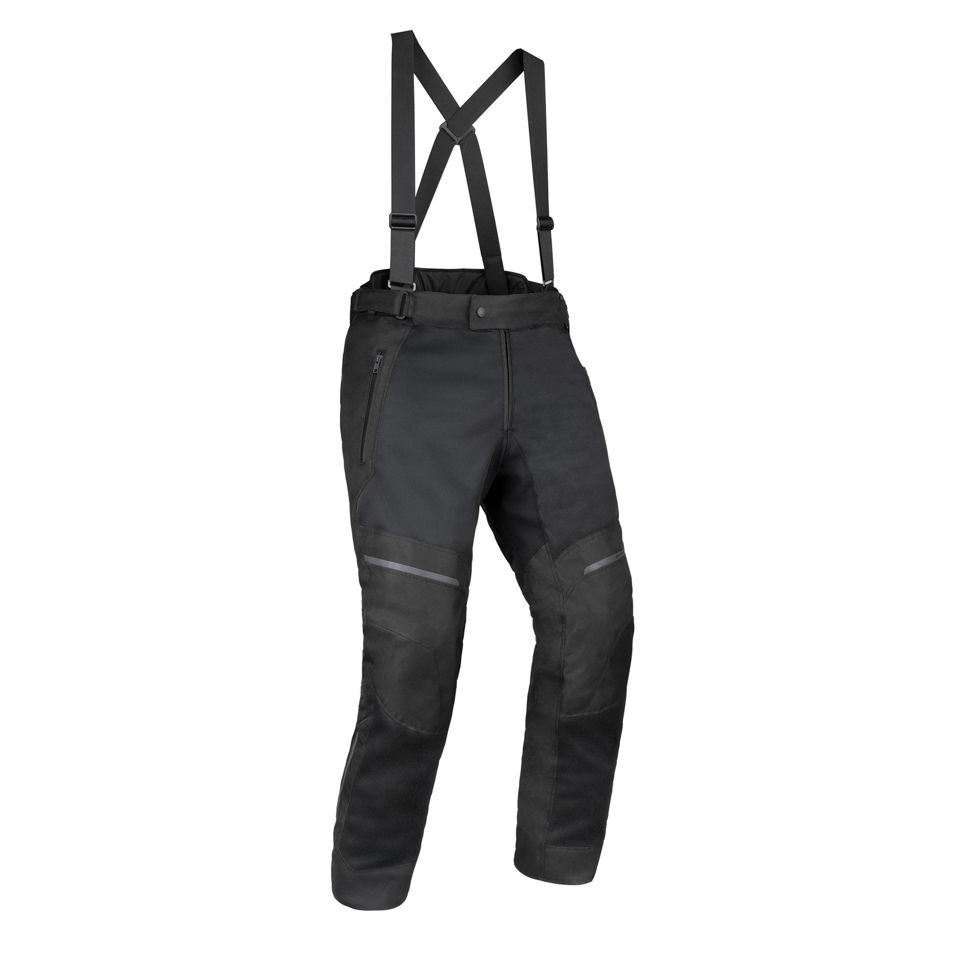 2022 Oxford Arizona 1.0 MS Air Motorcycle Pant Black Long Leg-Win Impex Moto