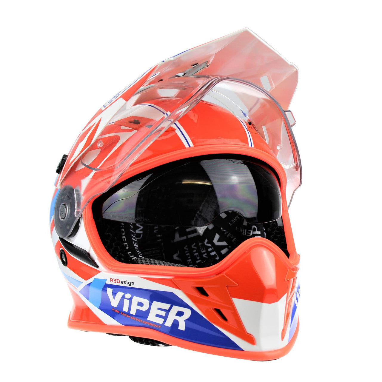 Viper RXV288 Double Visor Enduro Motocross Motorcycle Motorbike Helmet-Win Impex Moto