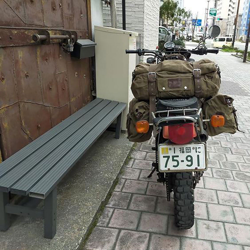 Oxford Heritage Roll Bag Motorcycle Luggage Khaki 30L-Win Impex Moto