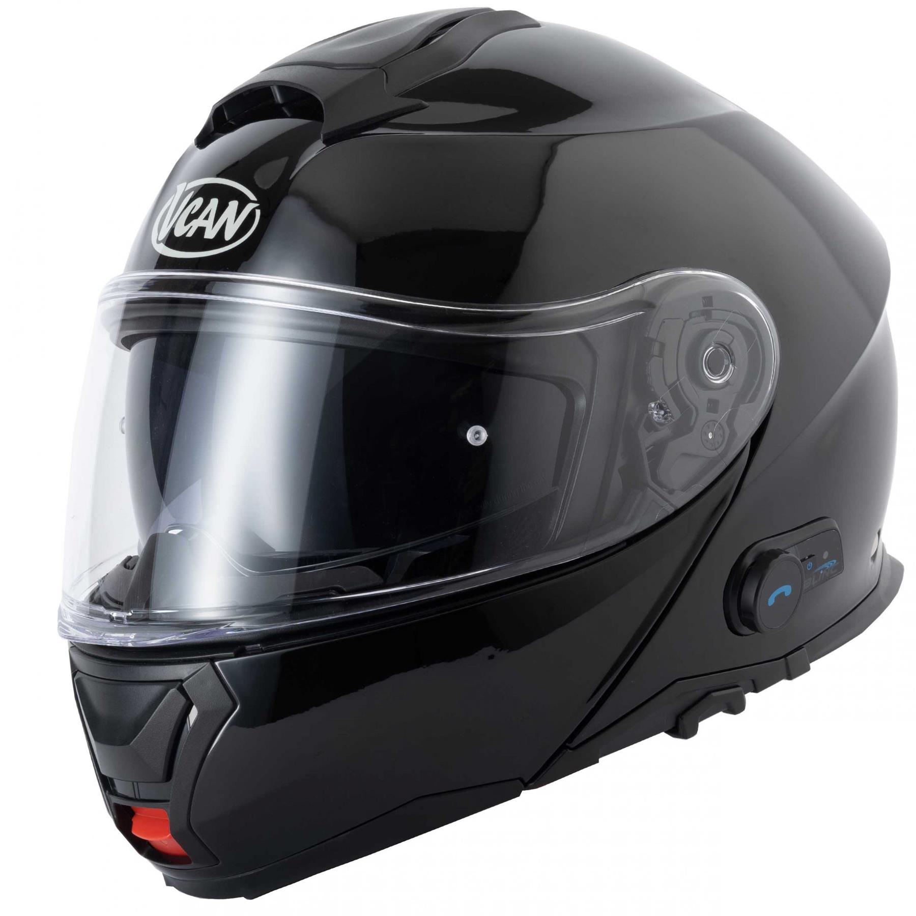 Vcan V272 Flip Up Motorcycle Blinc A4 Bluetooth Helmet-Win Impex Moto