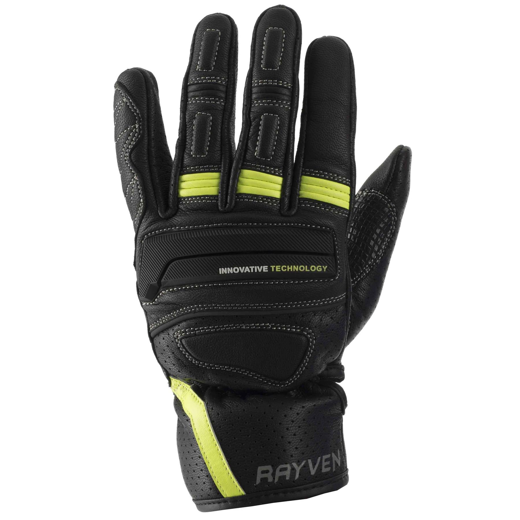 Rayven Comfort C.E Approved Motorcycle Motorbike Gloves-Win Impex Moto