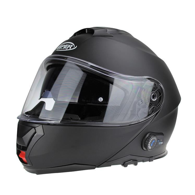 Viper RSV191 Blinc Bluetooth 3.0 Flip Up Modular Motorcycle Helmet-Win Impex Moto