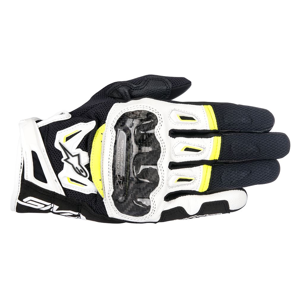 Alpinestars SMX-2 Air Carbon v2 Motorbike Gloves-Win Impex Moto