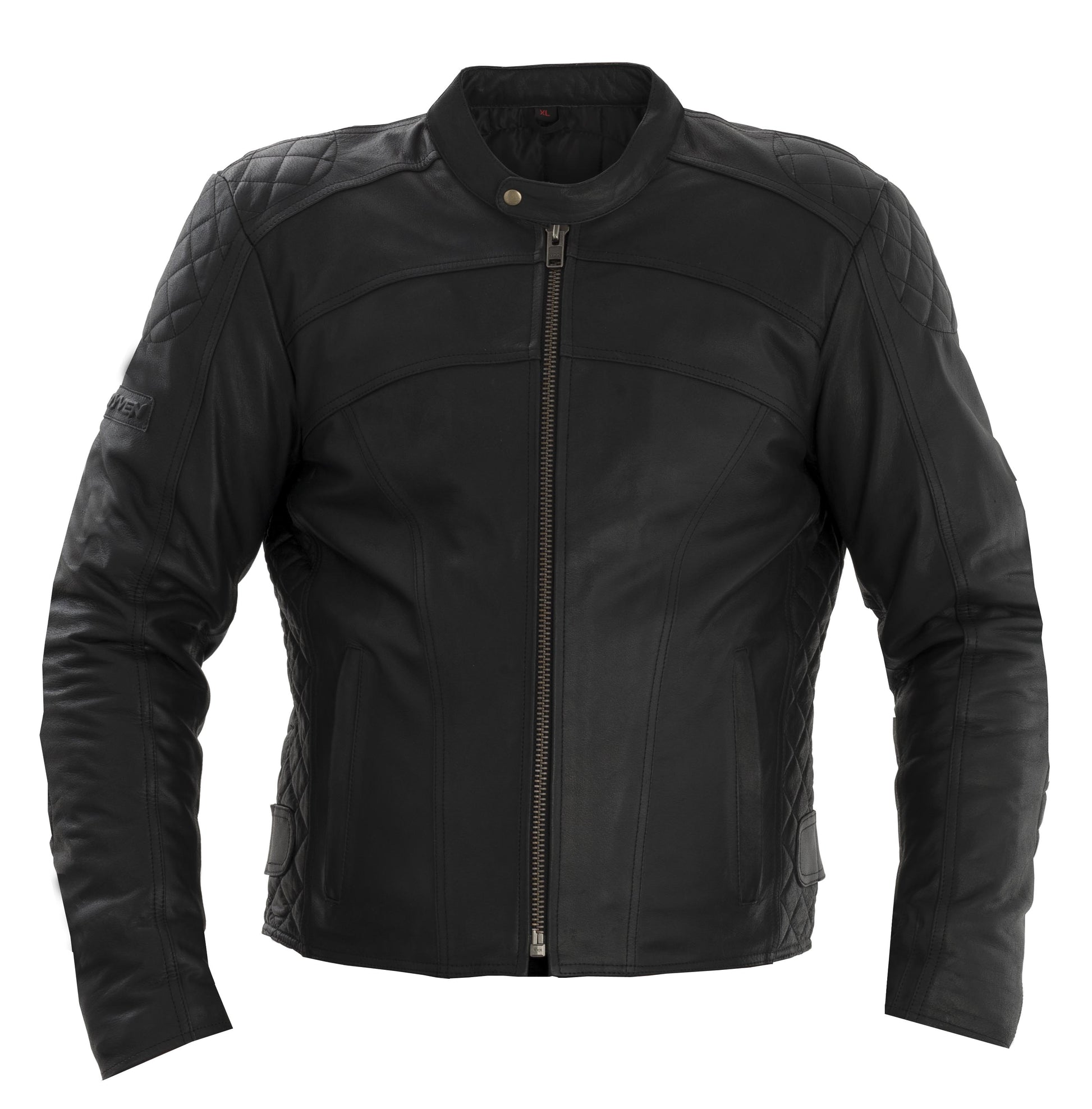 Rayven Spirit Leather Motorcycle Biker Jackets-Win Impex Moto