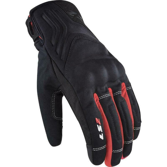 LS2 JET 2 MEN MOTORCYCLE TEXTILE GLOVES TOUCHSCREEN-Win Impex Moto