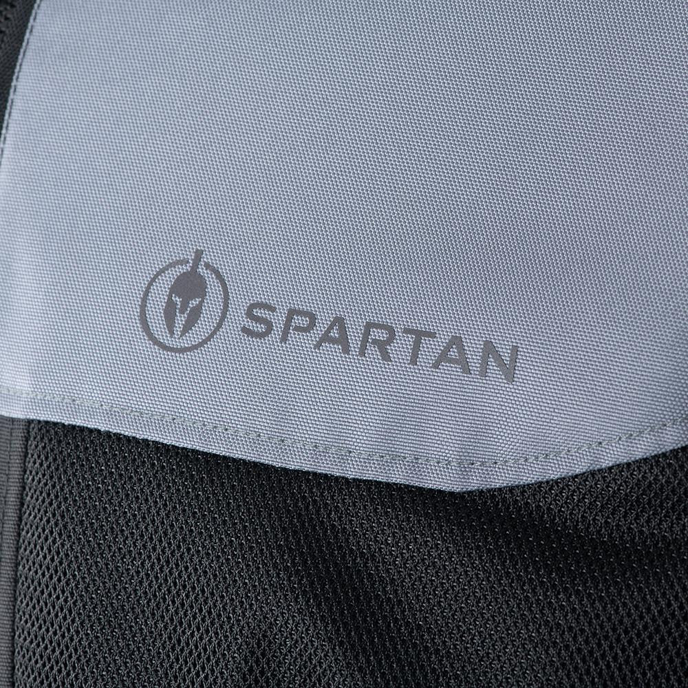 Spartan Air Men’s Motorcycle Motorbike Jacket - Grey/Black-Win Impex Moto