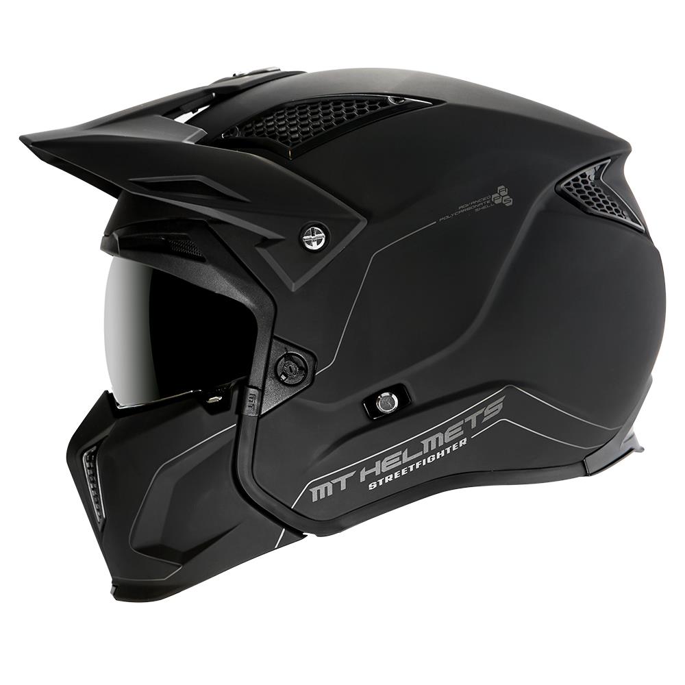 MT Streetfighter Full Face Adventure MotorbikeHelmet-Win Impex Moto