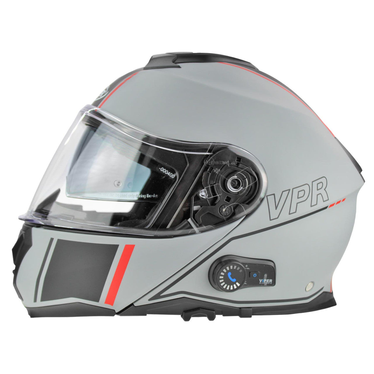Viper RSV191 Blinc Bluetooth 3.0 Flip Up Modular Motorcycle Helmet-Win Impex Moto