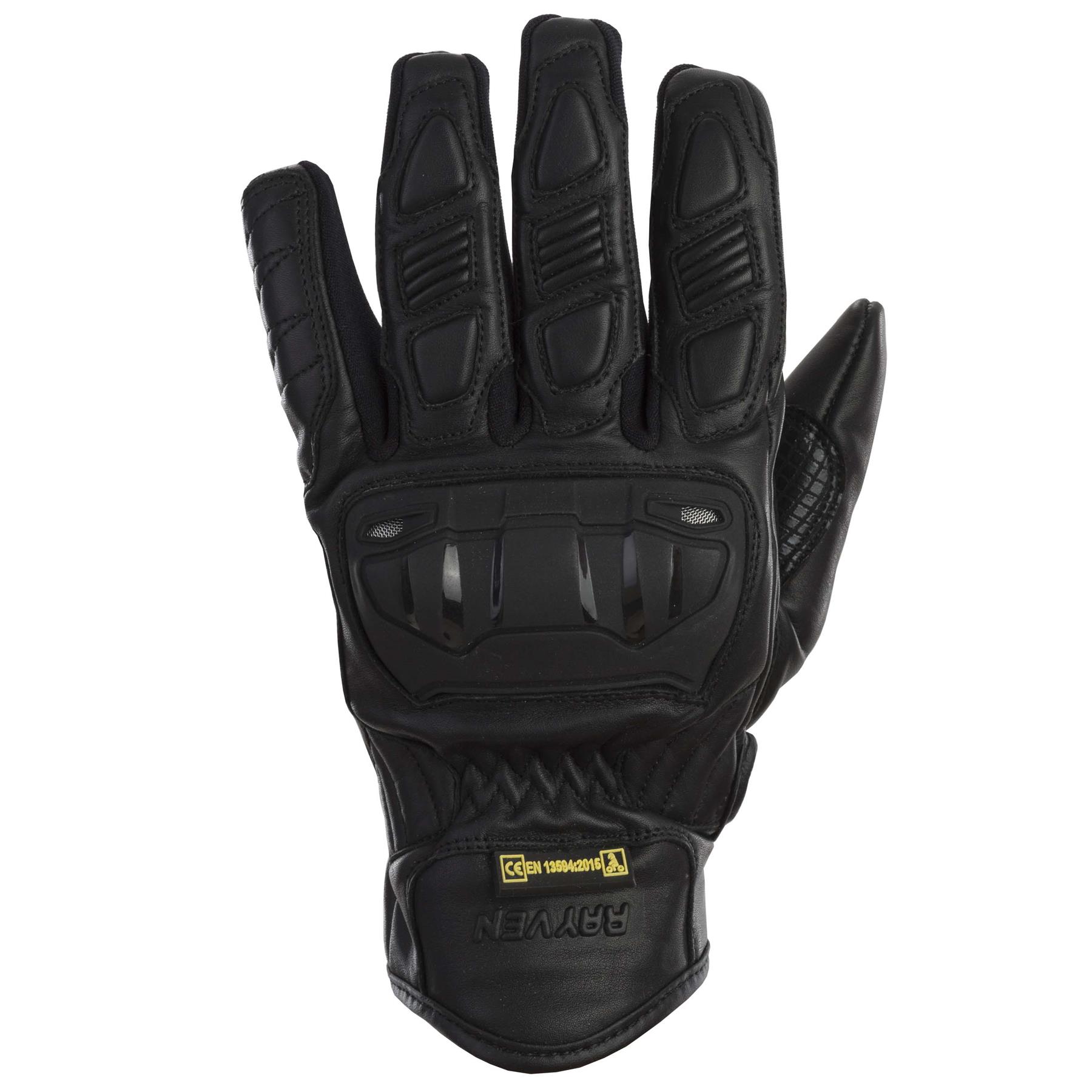 Rayven Rockland C.E Approved Motorcycle Gloves-Win Impex Moto
