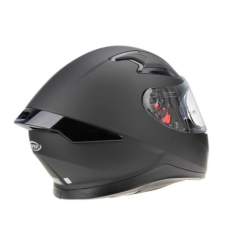 VIPER RSV95 FULL FACE MOTORBIKE HELMET BLACK MOTORCYCLE HELMET NEAR ME UK-Win Impex Moto