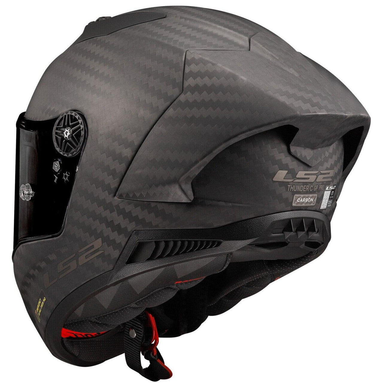 LS2 FF805 THUNDER C GP PRO FIM MATT BLACK MOTORCYCLE HELMET-Win Impex Moto