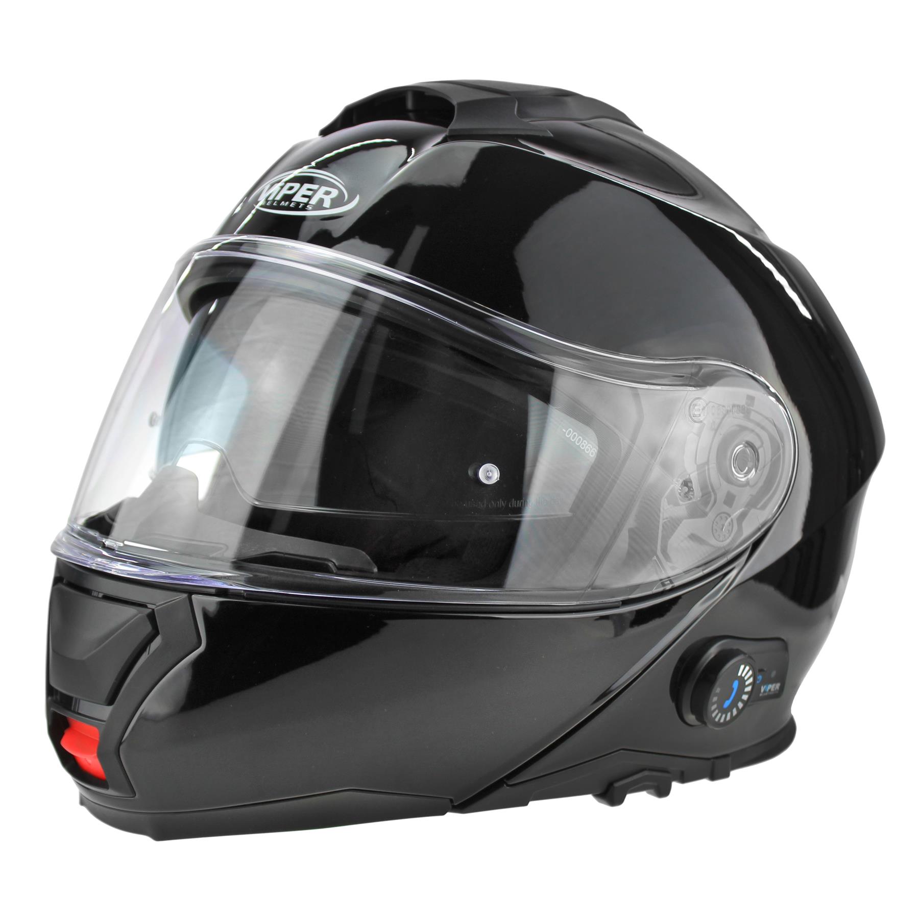 Viper RSV191 Blinc Bluetooth 3.0 Flip Up Modular Motorcycle Helmet-Win Impex Moto