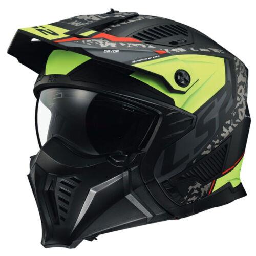 LS2 OF606 DRIFTER DEVOR OPEN FACE HELMET ECE22.06-Win Impex Moto