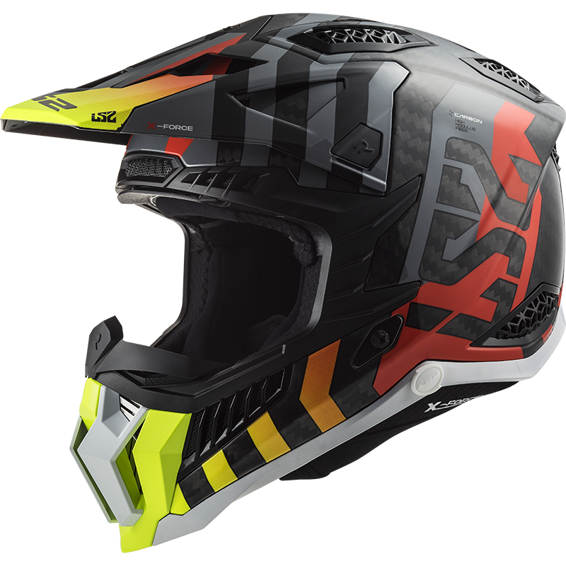 LS2 MX703 X FORCE CRASH MOTORCROSS HELMET ECE22.06-Win Impex Moto