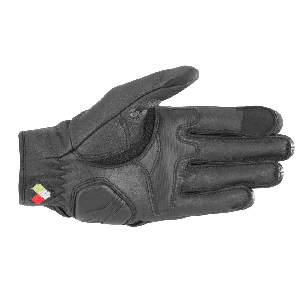 Alpinestars Dyno Leather Gloves Black-Win Impex Moto