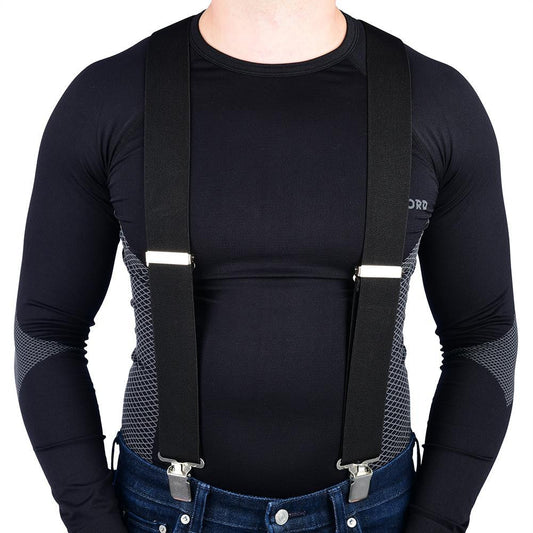 Oxford Riggers Heavy Duty Motorbike Trouser Braces-Win Impex Moto