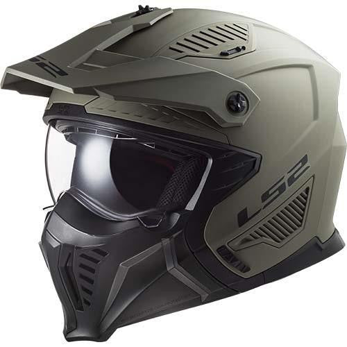 LS2 OF606 DRIFTER SOLID OPEN FACE MOTORCYCLE HELMET-Win Impex Moto