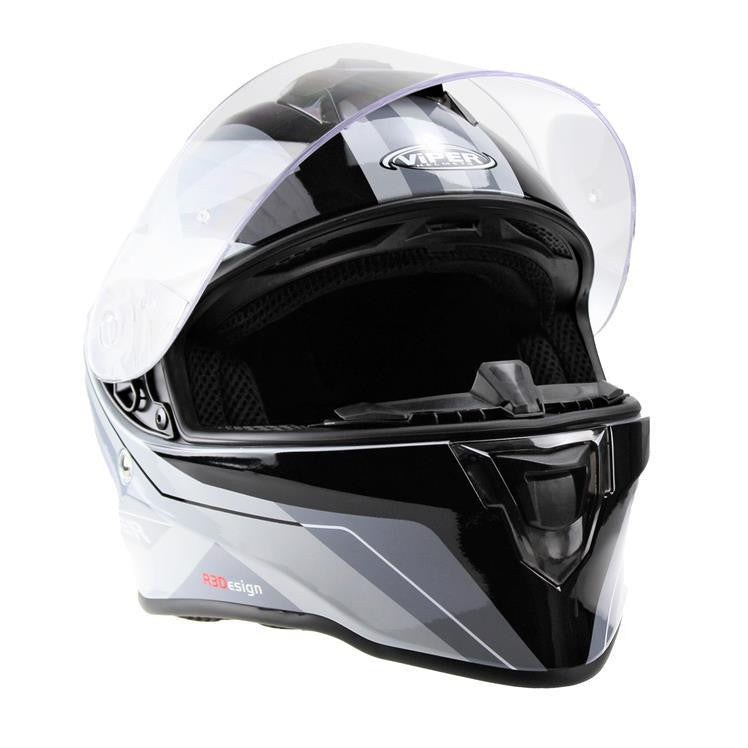 VIPER RS55 FULL FACE ROAD CRASH MOTORCYCLE HELMET FREE GIFT-Win Impex Moto