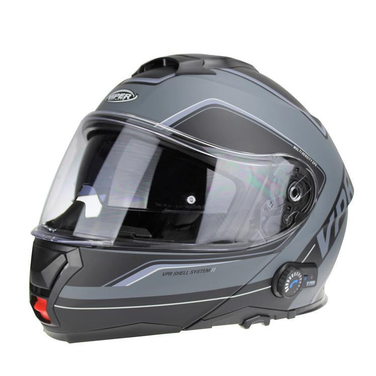 Viper RSV191 Blinc Bluetooth 3.0 Flip Up Modular Motorcycle Helmet-Win Impex Moto