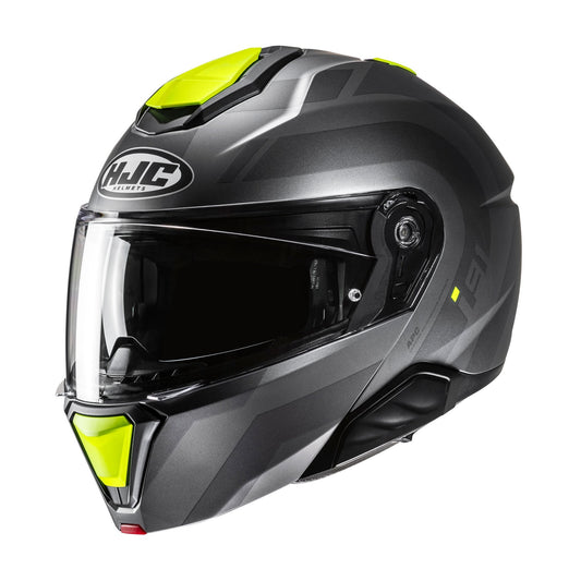 HJC i91 Arven MC3HSF Yellow Full Face Helmet-Win Impex Moto