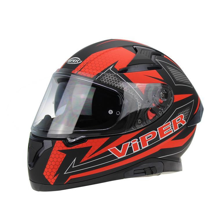 VIPER RSV95 SPIRIT MOTORCYCLE FULL FACE CRASH HELMET-Win Impex Moto