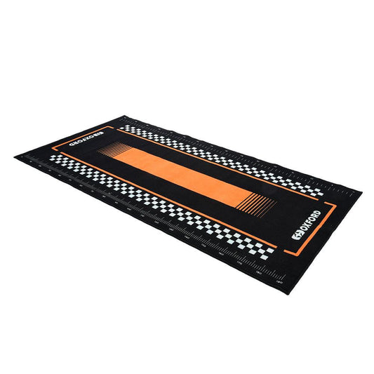 Oxford Pitlane Motorbike Workshop Garage Mat L 200 x 100cm-Win Impex Moto