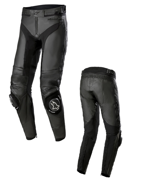 Alpinestars Missile V3 Regular Leather Pant Motorcycle Trouser Black-Win Impex Moto