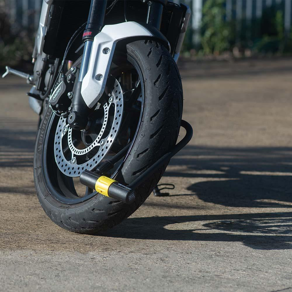 Oxford Motorcycle Motorbike Magnum U-lock (170x285mm) with Bracket-Win Impex Moto