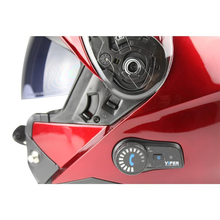 Viper RSV191 Blinc Bluetooth 3.0 Flip Up Modular Motorcycle Helmet-Win Impex Moto
