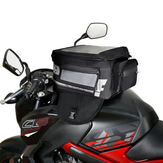 Oxford F1 Tank Bag Small 18L Magnetic | Motorcycle Luggage-Win Impex Moto