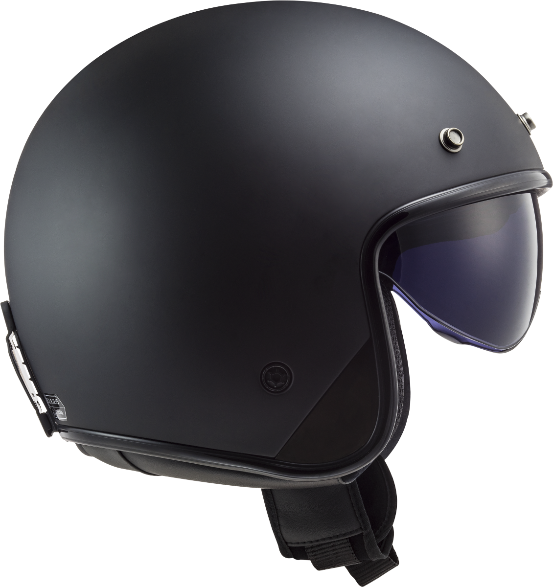 LS2 OF601 BOB II SOLID MATT BLACK ECE22.06-Win Impex Moto