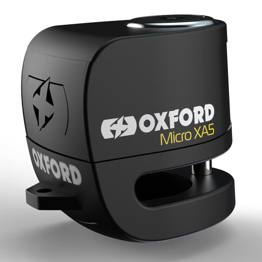 Oxford Micro XA5 Alarm Disc Lock Black/Black-Win Impex Moto