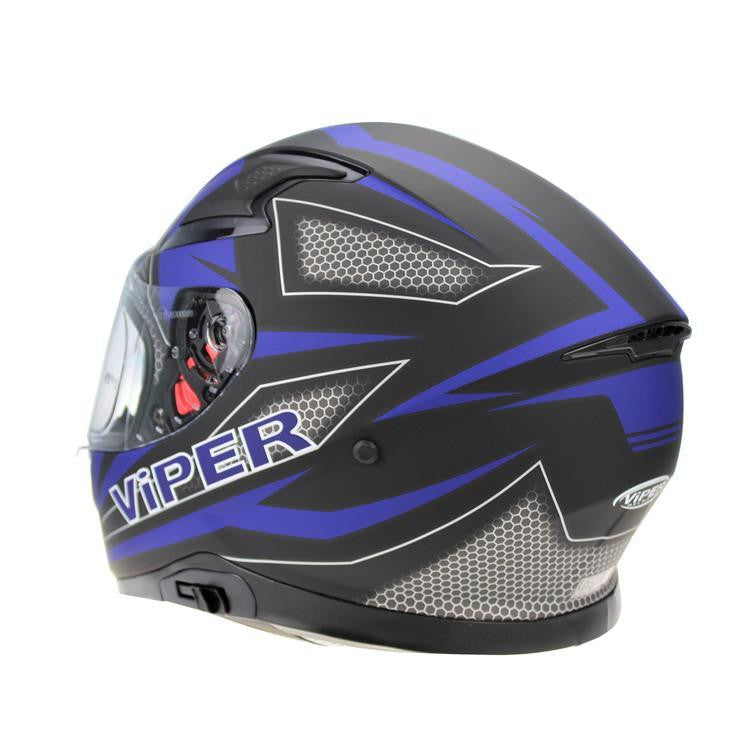 VIPER RSV95 SPIRIT MOTORCYCLE FULL FACE CRASH HELMET-Win Impex Moto