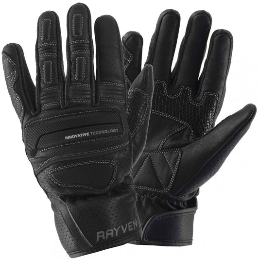 Rayven Comfort C.E Approved Motorcycle Motorbike Gloves-Win Impex Moto