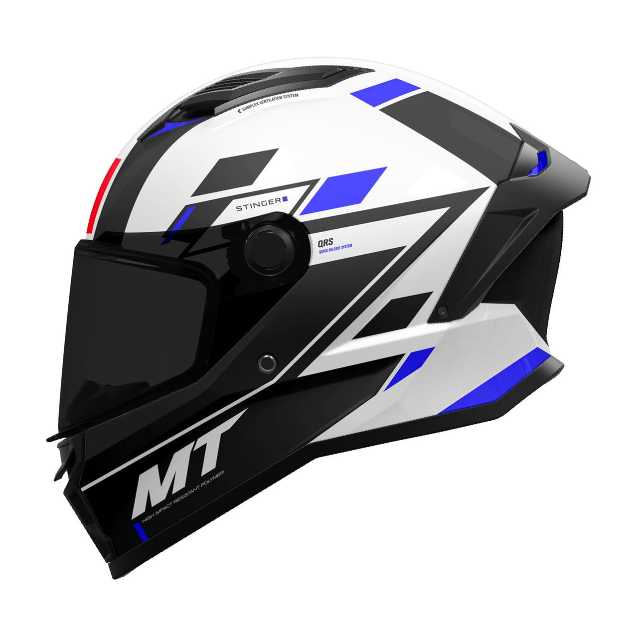 New Mt Stinger 2 Full Face Motorbike Helmet Sporty Look-Win Impex Moto
