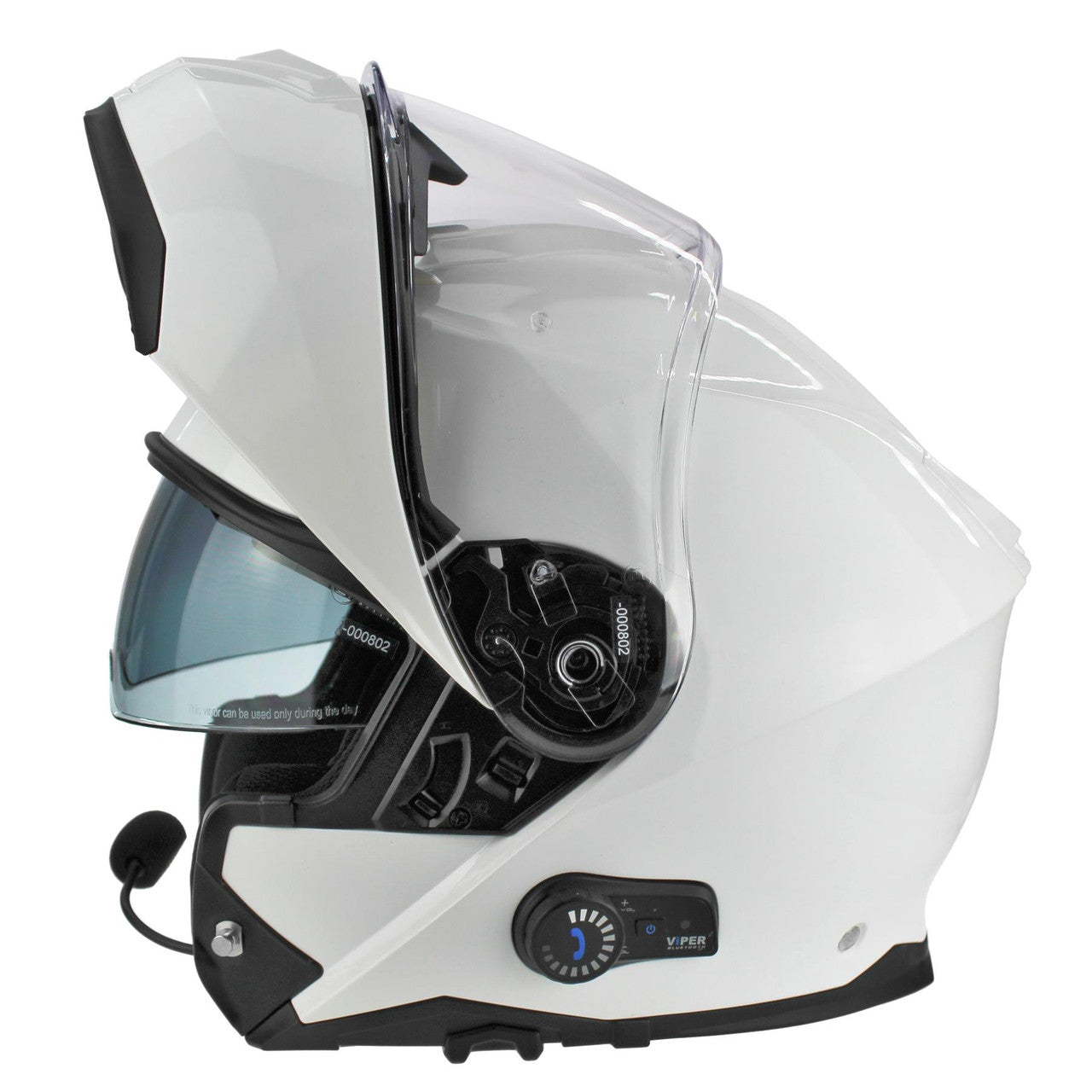 Viper RSV191 Blinc Bluetooth 3.0 Flip Up Modular Motorcycle Helmet-Win Impex Moto