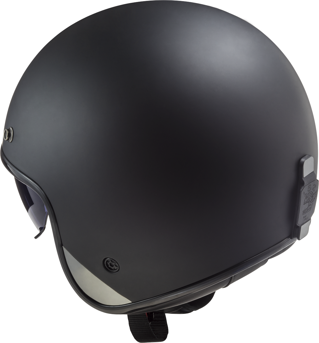 LS2 OF601 BOB II SOLID MATT BLACK ECE22.06-Win Impex Moto